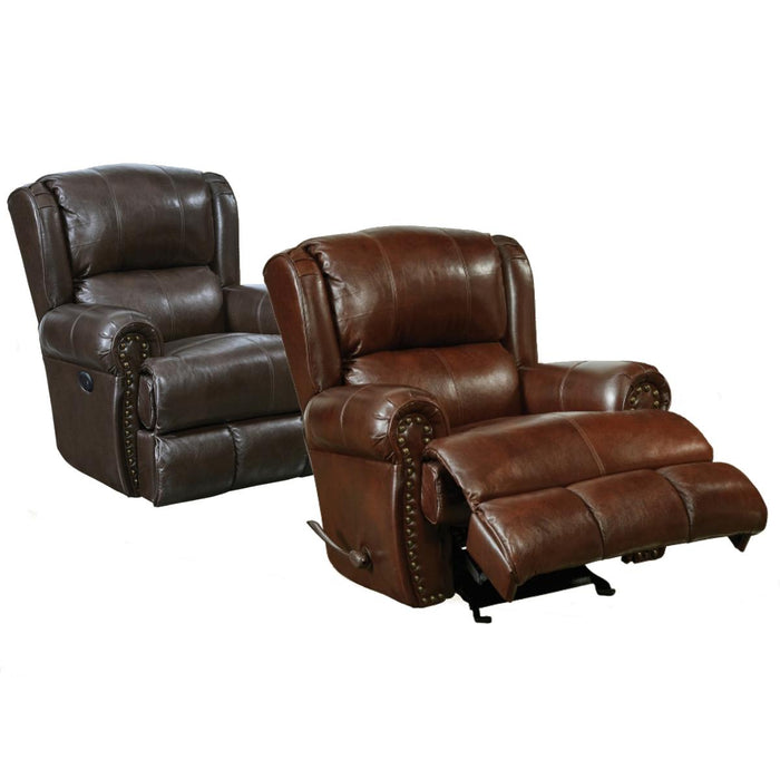 Catnapper Duncan Glider Leather Recliner 4763-6 1283-19/3083-19 IMAGE 6