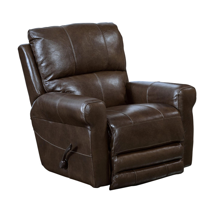 Catnapper Hoffner Swivel Glider Leather Recliner 4766-5 1283-09/3083-09 IMAGE 1