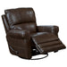 Catnapper Hoffner Swivel Glider Leather Recliner 4766-5 1283-09/3083-09 IMAGE 2