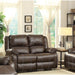 Acme Furniture Zuriel Reclining Leather Look Loveseat 52281 IMAGE 1