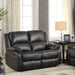 Acme Furniture Zuriel Reclining Leather Look Loveseat 52286 IMAGE 1