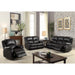 Acme Furniture Zuriel Reclining Leather Look Loveseat 52286 IMAGE 2