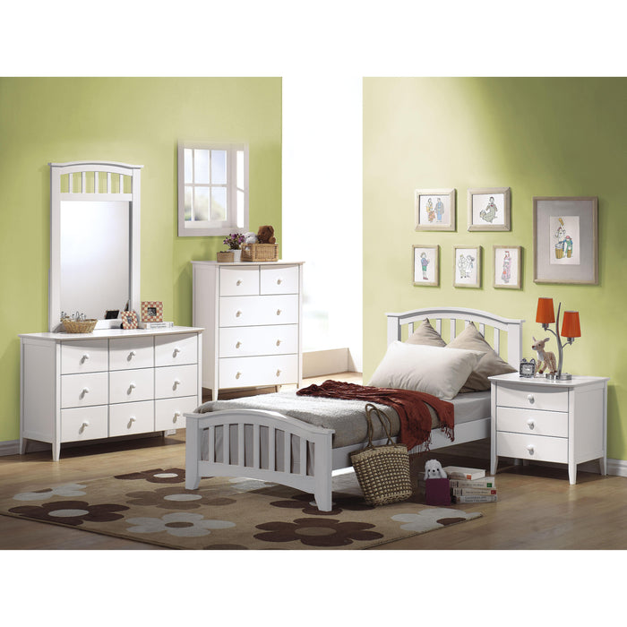 Acme Furniture San Marino 3-Drawer Kids Nightstand 09158 IMAGE 2