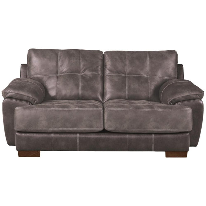 Jackson Furniture Drummond Stationary Leather Look Fabric Loveseat 4296-02 1152-89/1300-89 IMAGE 2