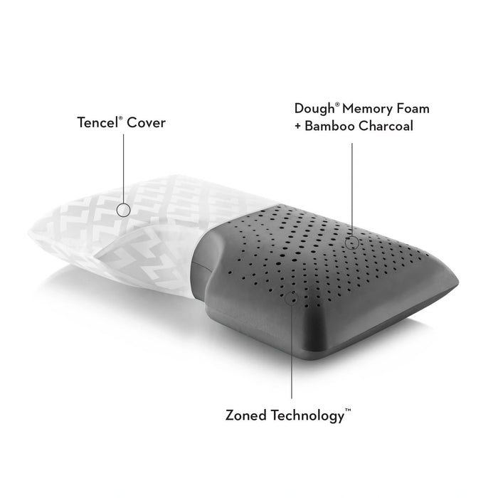 Zoned Dough + Bamboo Charcoal Shoulder Pillow