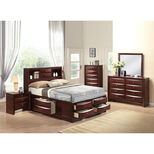 Acme Furniture Ireland Queen Platform Bed with Storage 21600Q IMAGE 2