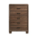 Coaster Furniture Brandon 5-Drawer Chest 205325 IMAGE 4