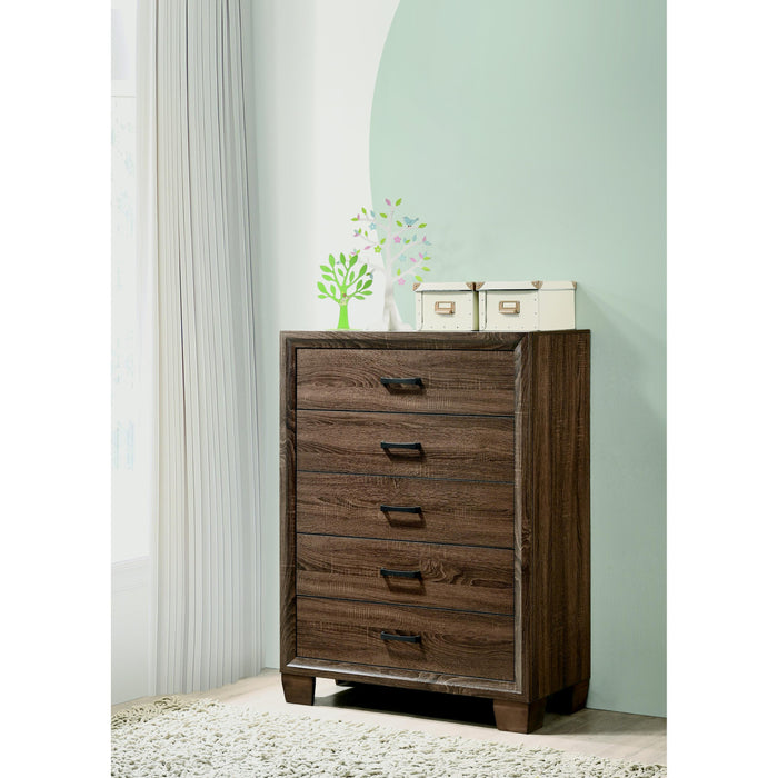 Coaster Furniture Brandon 5-Drawer Chest 205325 IMAGE 7