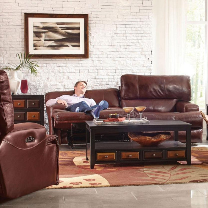 Catnapper Wembley Power Reclining Leather Sofa 64581 1283-19/3083-19 IMAGE 3