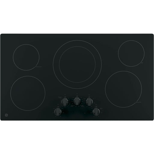 GE 36-inch Built-In Electric Cooktop JP3036DLBB IMAGE 1