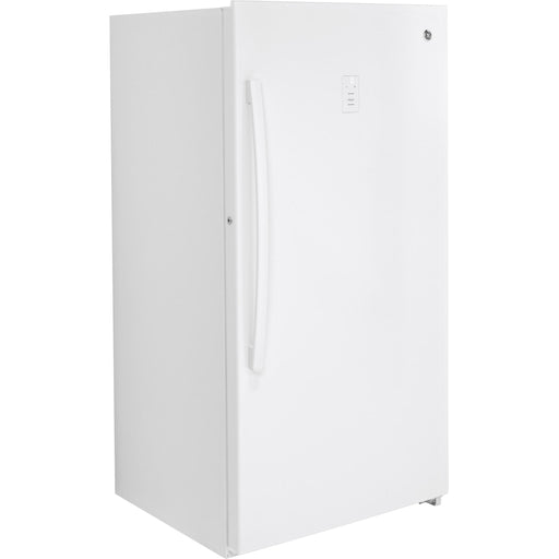 GE 17.3 cu. ft. Upright Freezer with LED Lighting FUF17DLRWW IMAGE 2