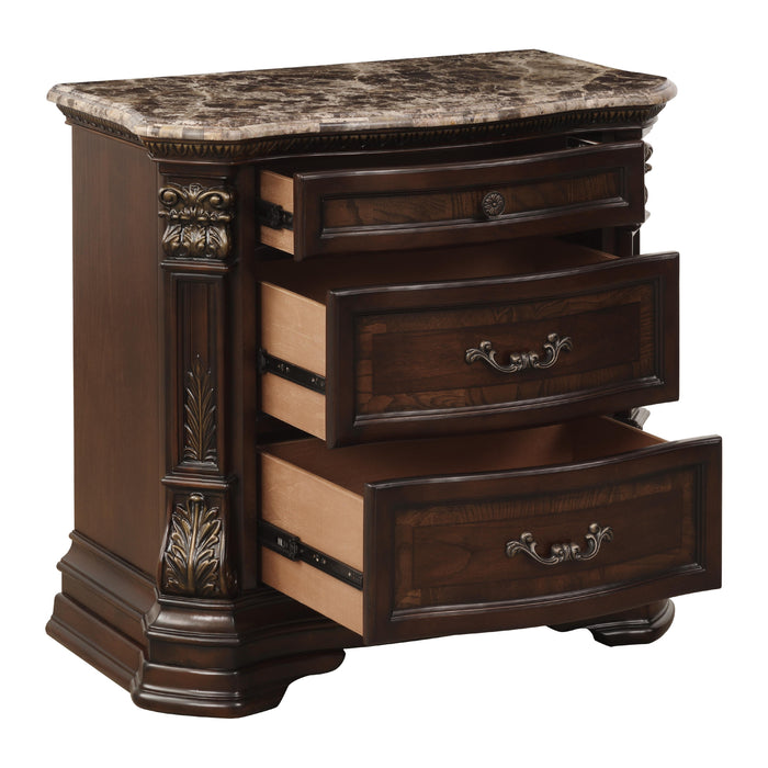 Homelegance Antoinetta 3-Drawer Nightstand 1919-4 IMAGE 3