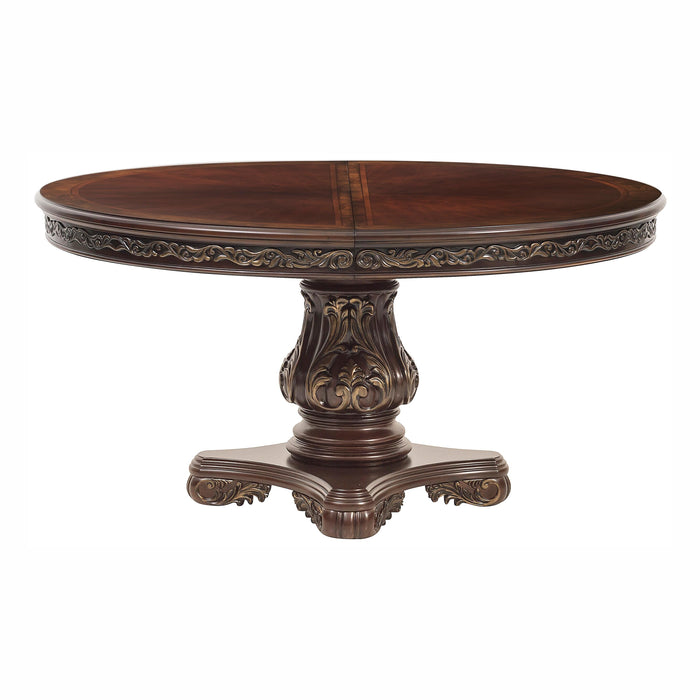 Homelegance Oval Deryn Park Dining Table with Pedestal Base 2243-76* IMAGE 1