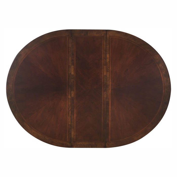 Homelegance Oval Deryn Park Dining Table with Pedestal Base 2243-76* IMAGE 6