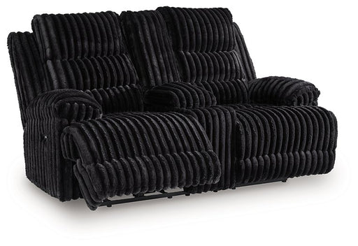 Rhine Falls Reclining Loveseat with Console - BWO Furniture & Mattresses