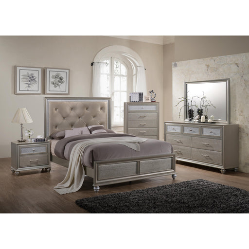 Crown Mark Lila 2-Drawer Nightstand B4390-2 IMAGE 2