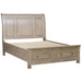 Homelegance Bethel California King Sleigh Bed with Storage 2259KGY-1CK* IMAGE 2