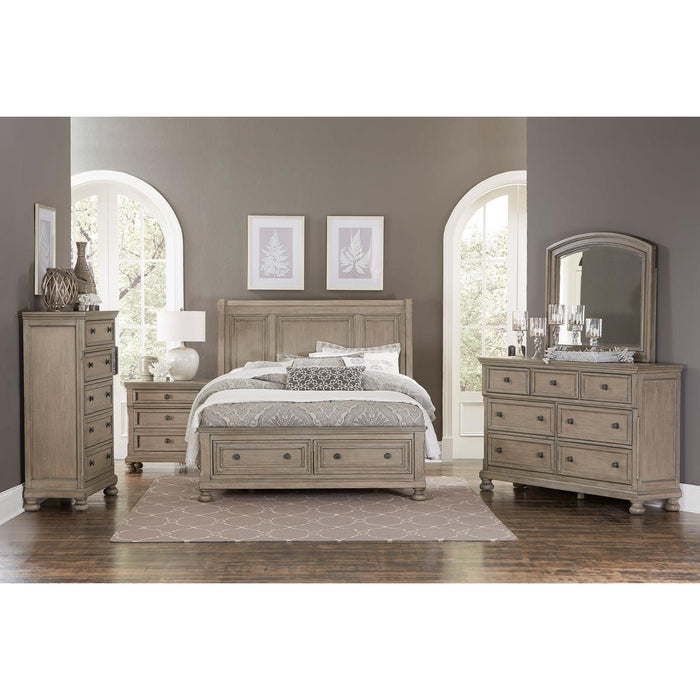 Homelegance Bethel King Sleigh Bed with Storage 2259KGY-1EK* IMAGE 3