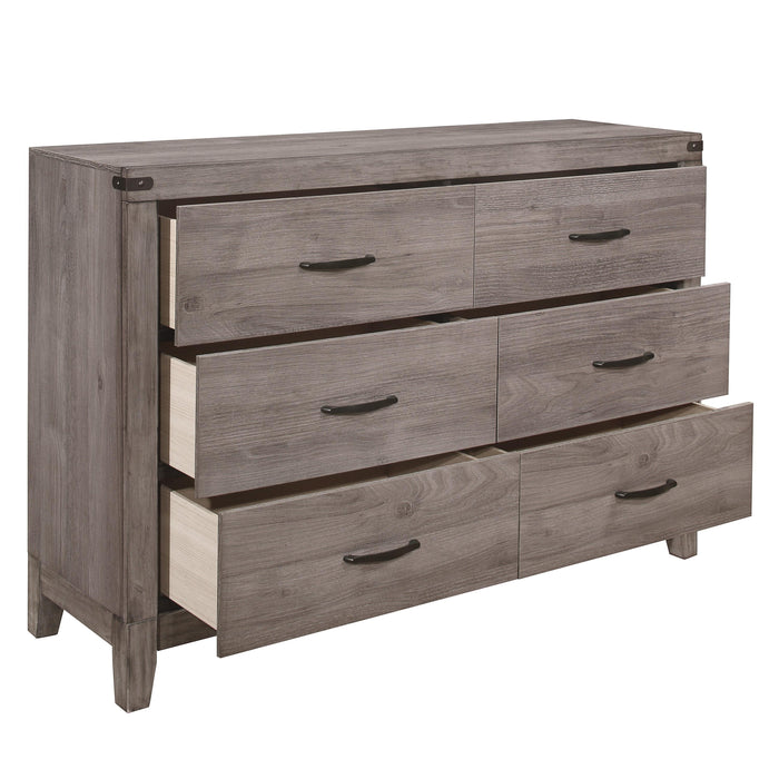 Homelegance Woodrow 6-Drawer Dresser 2042-5 IMAGE 3