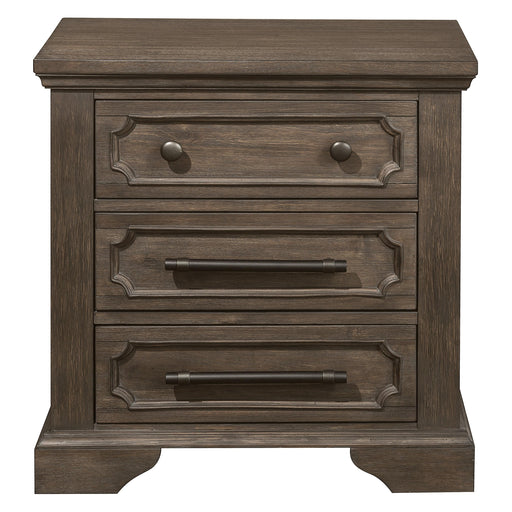 Homelegance Toulon 3-Drawer Nightstand 5438-4 IMAGE 1