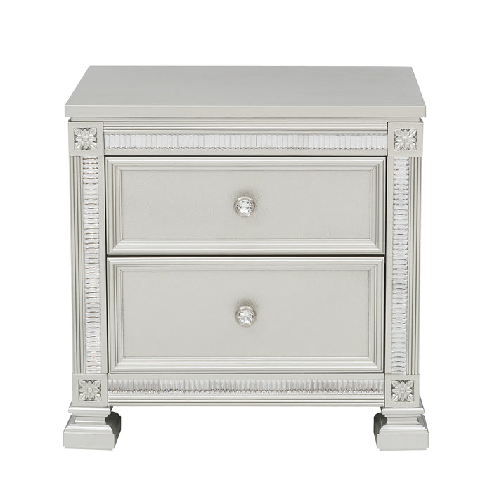 Homelegance Bevelle 2-Drawer Nightstand 1958-4 IMAGE 1