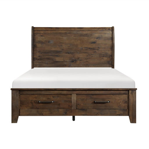 Homelegance Jerrick Queen Platform Bed with Storage 1957-1* IMAGE 1