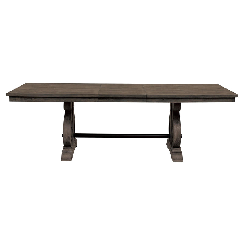 Homelegance Toulon Dining Table with Trestle Base 5438-96* IMAGE 2
