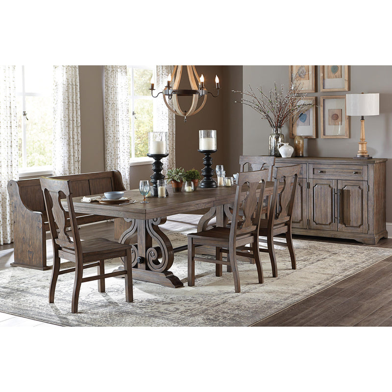 Homelegance Toulon Dining Table with Trestle Base 5438-96* IMAGE 6