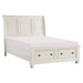 Homelegance Laurelin Queen Sleigh Bed With Storage 1714W-1* IMAGE 2