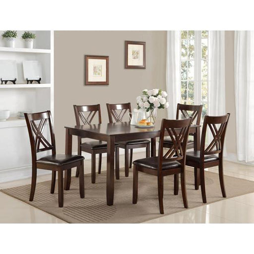 Crown Mark Eloise 7 pc Dinette 2430SET IMAGE 1