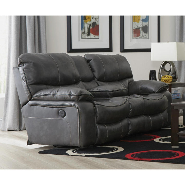 Catnapper Camden Glider Reclining Leather Look Fabric Loveseat 4089-6 1152-78/1252-78 IMAGE 1