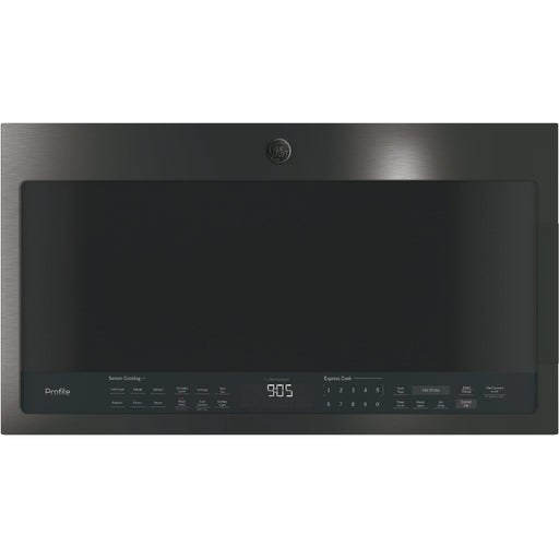 GE Profile 30-inch, 2.1 cu.ft. Over-the-Range Microwave Oven with Chef Connect PVM9005BLTS IMAGE 1