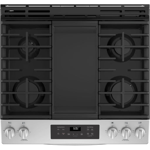 GE 30-inch Slide-In Gas Range JGSS66SELSS IMAGE 2