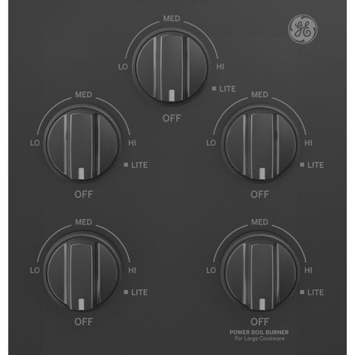 GE 36-inch Built-In Gas Cooktop with MAX Burner System JGP3036DLBB IMAGE 2