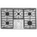 GE 36-inch Built-In Gas Cooktop with MAX Burner System JGP3036SLSS IMAGE 1