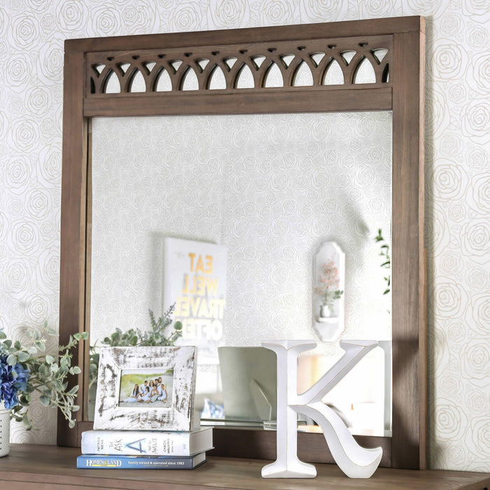 Furniture of America Zaragoza Dresser Mirror CM7585M IMAGE 2