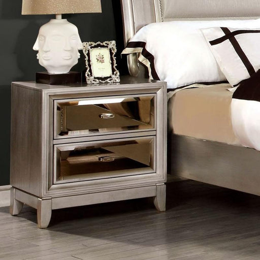 Furniture of America Golva 2-Drawer Nightstand CM7295SV-N IMAGE 2