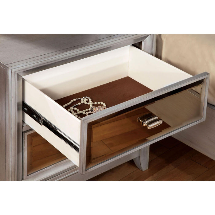 Furniture of America Golva 2-Drawer Nightstand CM7295SV-N IMAGE 3