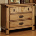 Furniture of America Pioneer 3-Drawer Nightstand CM7449N IMAGE 1