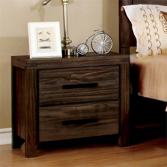 Furniture of America Rexburg 2-Drawer Nightstand CM7382N IMAGE 2