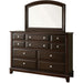 Furniture of America Litchville 10-Drawer Dresser CM7383D IMAGE 2