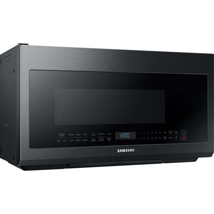 Samsung 30-inch, 2.1 cu.ft. Over-the-Range Microwave Oven with Ventilation System ME21M706BAG/AA IMAGE 6