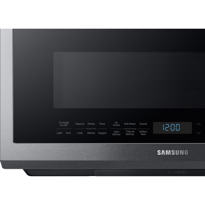 Samsung 30-inch, 2.1 cu.ft. Over-the-Range Microwave Oven with Ventilation System ME21M706BAS/AA IMAGE 5