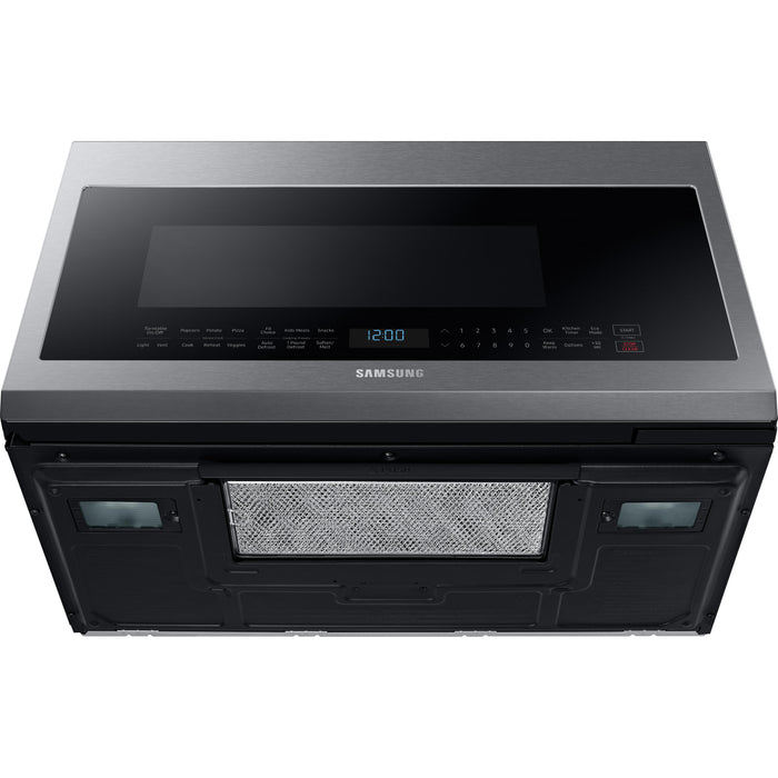 Samsung 30-inch, 2.1 cu.ft. Over-the-Range Microwave Oven with Ventilation System ME21M706BAS/AA IMAGE 8