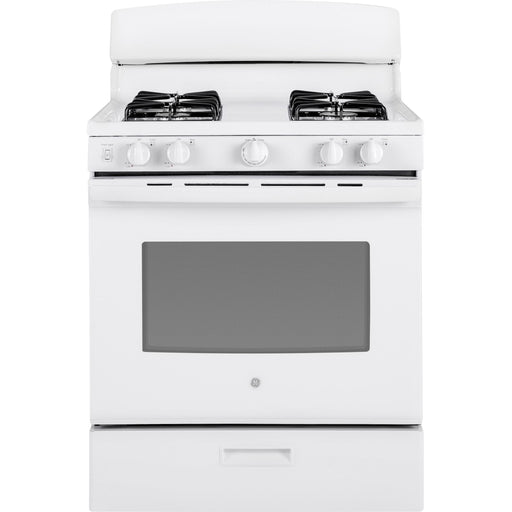 GE 30-inch Freestanding Gas Range JGBS30DEKWW IMAGE 1