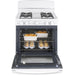 GE 30-inch Freestanding Gas Range JGBS30DEKWW IMAGE 3