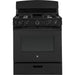 GE 30-inch Freestanding Gas Range JGBS30DEKBB IMAGE 1