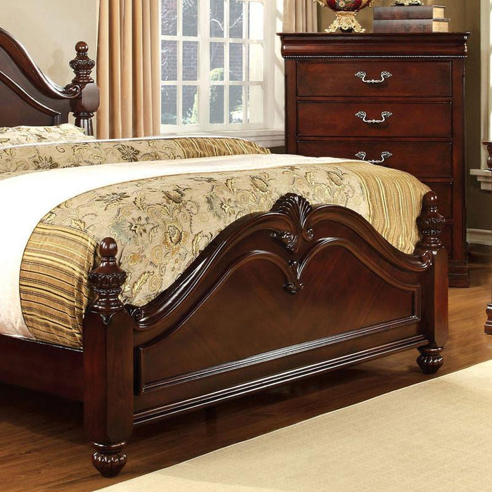 Furniture of America Mandura California King Poster Bed CM7260CK-BED IMAGE 3