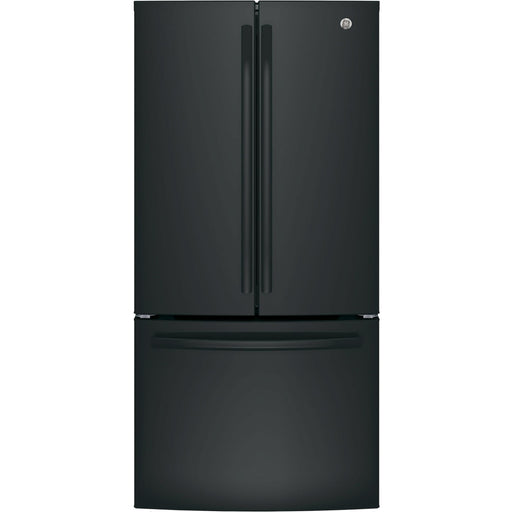 GE 33-inch, 18.6 cu. ft. Counter-Depth French-Door Refrigerator GWE19JGLBB IMAGE 1