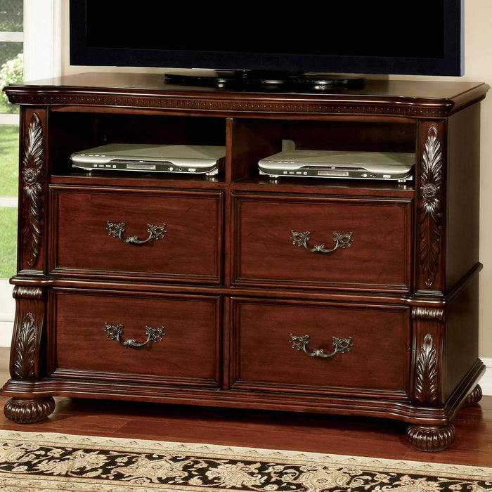 Furniture of America Arthur 4-Drawer Media Chest CM7587TV IMAGE 3